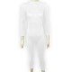 kids festival basic white  jumpsuit