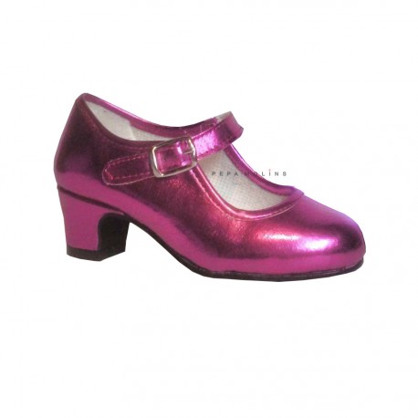 Shoe fair pink laminated O80