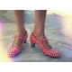 Shoe Fair Red Polka Dots O90