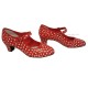 Shoe Fair Red Polka Dots O90