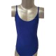 Basic lycra jersey with square back