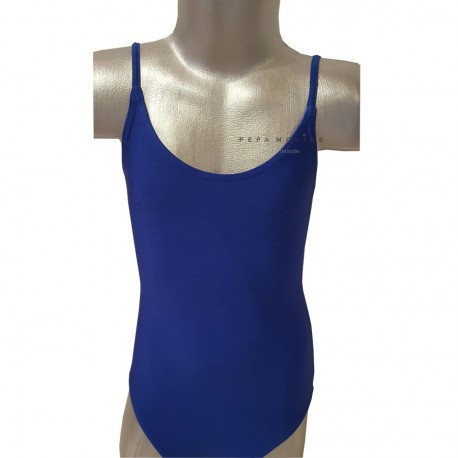Maillot básico lycra espalda cuadrada