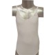 Basic lycra jersey with square back