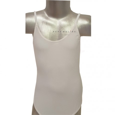 Maillot básico lycra espalda cuadrada