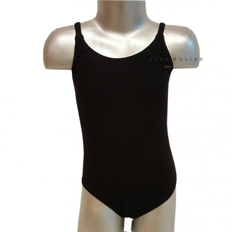 Thin strap polyamide basic jersey