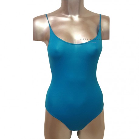 Thin strap polyamide basic jersey