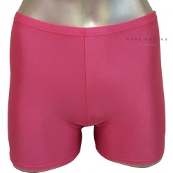 Fucsia basic lycra unisex shorts