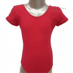 Maillot básico rojo MC