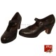 Zapato Flamenco Profesional Mercedes I negro