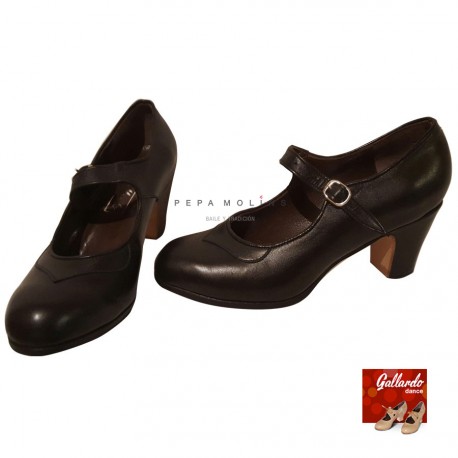 Professional flamenco shoe Mercedes I black