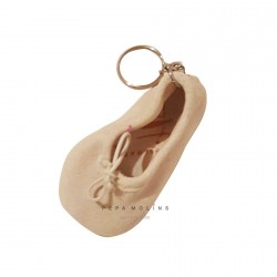 Miniature replica of ballet slippers