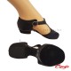 Peddini Sandal in black Leather Slipper