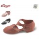 Peddini Sandal in black Leather Slipper