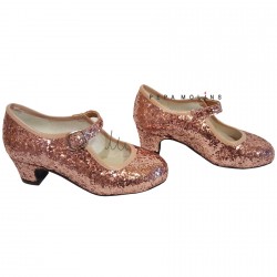 Zapato FERIA Glitter Rosa O80