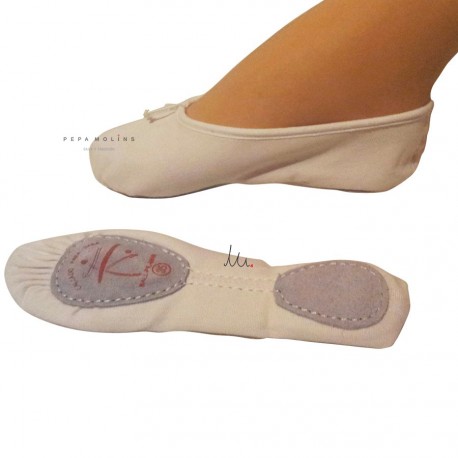 Zapatilla Ballet BP 601 Blanca