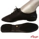 Jazz leather black shoe with laces CG02