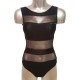 Maillot lycra de encaje