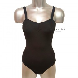 Ballet jersey with wide straps