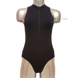 Maillot cuello halter de algodón