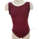 Burgundy jersey with wide strap