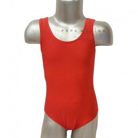 Maillot BÁSICO MT Lycra Rojo