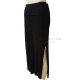 Long skirt with double sash