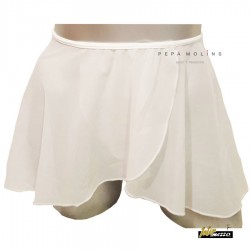 Short cross skirt for girl