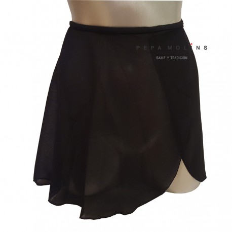 Chiffon skirt for ballet