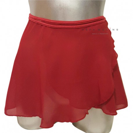 Chiffon skirt for ballet