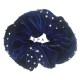 COLLECTOR Blue velvet Rhinestone